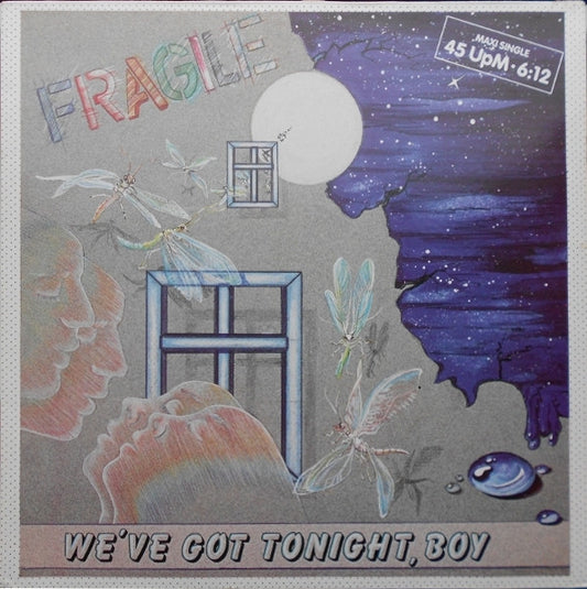 Image of Front Cover of 12" - VG+/EX - FRAGILE, We've Got Tonight, Boy (Transparent; 80 2011-1, Germany 1986), ,  - 3726112E