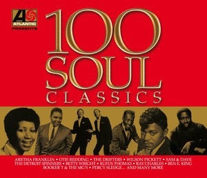 Image of Front Cover of 4xCD - VG+/VG+ - VARIOUS, 100 Soul Classics (Atlantic; WMTV100, UK 2009, Fatbox Jewel Case), ,  - 3636032E