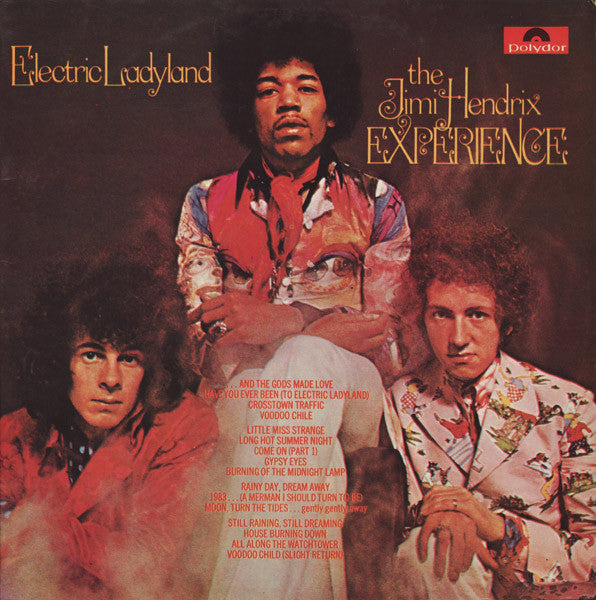 Image of Front Cover of 2xLP - G+/VG - THE JIMI HENDRIX EXPERIENCE, Electric Ladyland (Polydor; SLPHM/D 184183/84, Italy Reissue, Stereo), Stain On Front Sleeve, Tears On Inside Gatefold From Being Stuck Together.,  - 3746167S