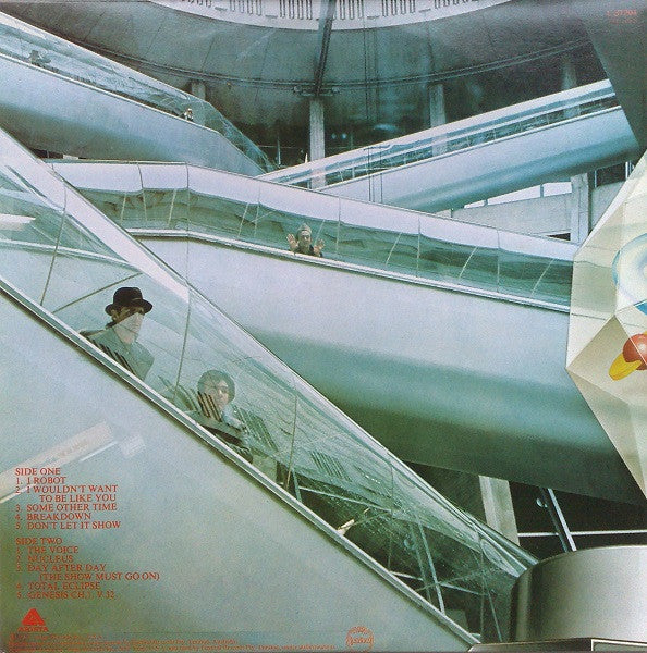 Image of Back Cover of LP - VG+/VG+ - THE ALAN PARSONS PROJECT, I Robot (Arista; L-37, Australia Reissue, Gatefold), ,  - 3716138C