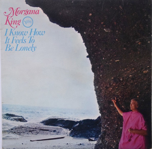 Image of Front Cover of LP - VG/VG - MORGANA KING, I Know How It Feels To Be Lonely (Verve Records; SVLP 9229, UK 1968, Laminated Flipback Sleeve), Strong VG,  - 3716164C