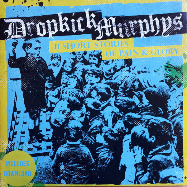 Image of Front Cover of LP - VG+/VG - DROPKICK MURPHYS, 11 Short Stories Of Pain & Glory (Born & Bred Records; BB-007, Europe 2017, Gatefold, Poster Insert, Black Vinyl), A few wispy paper scuffs,  - 3716169C