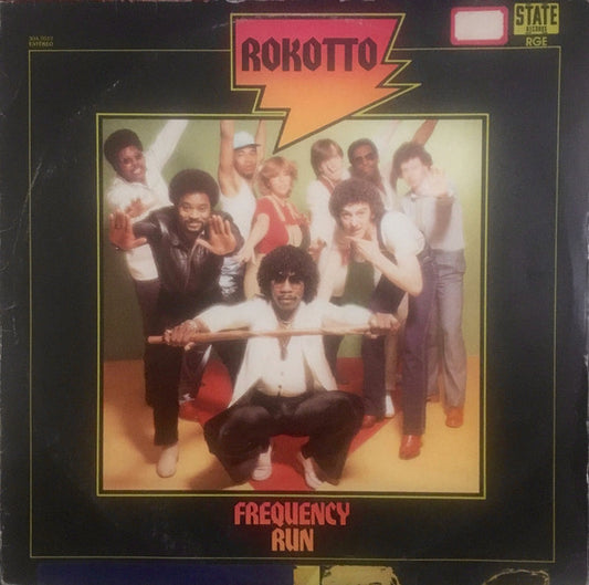 Image of Front Cover of LP - G+/VG - ROKOTTO, Frequency Run (State Records; 304.7017, Brazil 1982), A few light hairlines. Sleeve has edgewear and creases. ,  - 3726115E