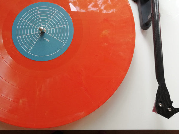 Image of Label Cover of LP - EX/EX - DOHNAV R, The Flow Across Borders (Castles in Space ; CiS071, UK 2021, Insert, Orange Marbled Vinyl), ,  - 3726191E
