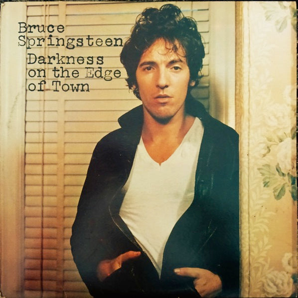 Image of Front Cover of LP - VG+/VG - BRUCE SPRINGSTEEN, Darkness On The Edge Of Town (CBS Orange/Yellow; CBS 86061, UK 1978, Sleeve With Label Code, Inner & Insert, A1/B1), ,  - 3716142C