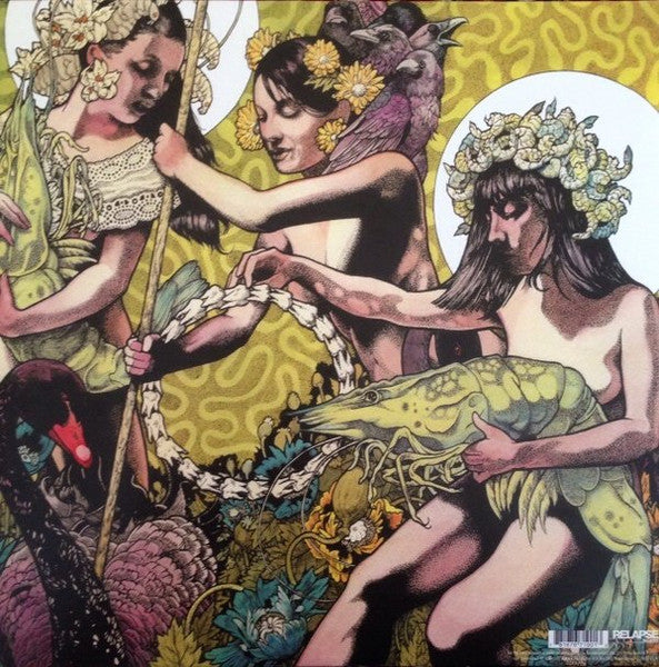 Image of Back Cover of 2xLP - EX/EX - BARONESS, Yellow & Green (Relapse Records; RR7190, US 2020 Reissue, Gatefold, 2 Inners, Picture Discs), ,  - 3726178E