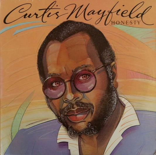 Image of Front Cover of LP - VG+/EX - CURTIS MAYFIELD, Honesty (The Boardwalk Entertainment Co; NB 33256-1, US 1982), ,  - 3726130E