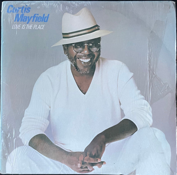 Image of Front Cover of LP - VG/EX - CURTIS MAYFIELD, Love Is The Place (The Boardwalk Entertainment Co; NB1 33239, US 1981), ,  - 3726131E