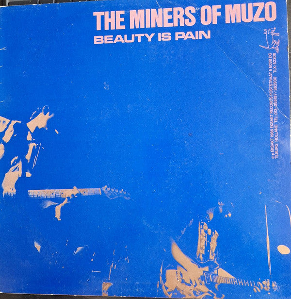 Image of Back Cover of LP - VG+/EX - MINERS OF MUZO, Beauty Is Pain (Eksakt Records ; EKSAKT 027, Netherlands 1986, Insert), ,  - 3726171E