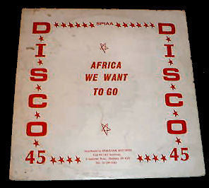 Image of Front Cover of 0546193S: 12" - EDDIE TALBOT & IRATION / IMHRU ASHER & IRATION, Whole Town Is Laughing / Africa We Want To Go (Spaceark; SP1, UK 1979, Picture Sleeve)   VG/G+
