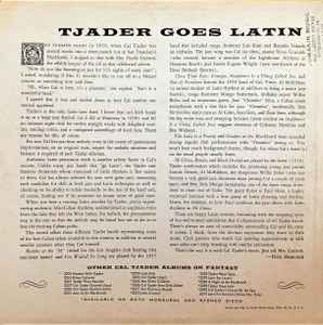 Image of Back Cover of LP - VG/VG - CAL TJADER QUINTET, Tjader Goes Latin (Fantasy ; 3289, US 1959, Picture Sleeve), corner damage to sleeve. red ink staining on rear. red vinyl,  - 3746256S