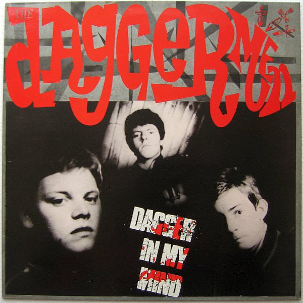 Image of Front Cover of LP - VG+/VG - THE DAGGERMEN, Dagger In My Mind (Own-Up; DAG 001, UK 1986), ,  - 3726163E