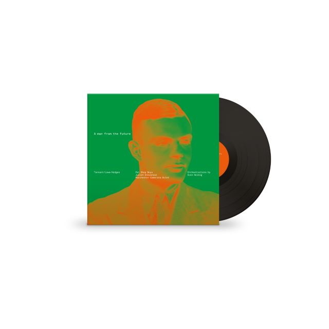 Image of Front Cover of LP - NEW/NEW - PET SHOP BOYS, A man from the future (Parlophone; , UK 2026, Inner, 140g Black Vinyl), , A man from the future is an audio/musical biography of computer pioneer and codebreaker Alan Turing written by Pet Shop Boys with Turing biographer Professor Andrew Hodges. Originally performed as part of the BBC Proms in July 2014 at the Royal Albert Hall, with the BBC Concert Orchestra, the BBC Singers and narration from actor Juliet Stevenson. It has been revised and rearranged 