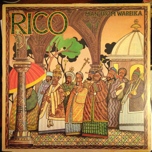 Image of Front Cover of LP - VG/VG+ - RICO RODRIGUEZ, Man From Wareika (Top Ranking; ILPS 9485, Jamaica 1977), Clean EX copy, lovely labels. Light storage wear on sleeve, tiny WOC on back.,  - 3726221E
