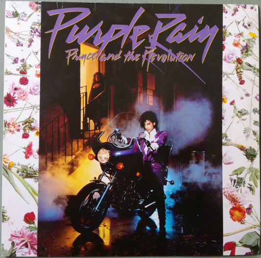 Image of Front Cover of LP - G+/G+ - PRINCE AND THE REVOLUTION, Purple Rain (Warner Bros. Records; 925 110-1, Europe 1984, Picture Sleeve, Inner, NO Poster, Island Music Ltd on label under Warner Bros Copyright, NO Gema/Biem), Hairlines & scuffs, seam split on spine, edge wear,  - 3746226S