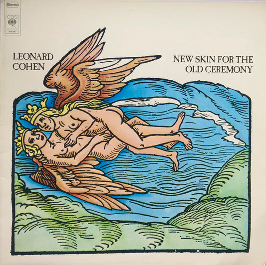 Image of Front Cover of LP - VG/VG - LEONARD COHEN, New Skin For The Old Ceremony (CBS; 69087, Europe 1974, Circled B on back cover), Hairlines, edge wear,  - 3746228S