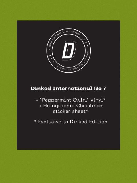 Image of Label Cover of LP - NEW/NEW - SUFJAN STEVENS, Worst Christmas Ever! - Dinked Edition (Asthmatic Kitty Records; AKR157lp-C3-DINKED, US 2026 Reissue, Sticker Sheet, Dinked International Edition No.07, Peppermint Swirl Vinyl, Limited Pressing of 1500), , Asthmatic Kitty Records announces Worst Christmas Ever!, a single-album compiling Sufjan Stevens' expansive holiday catalog, out November 6th. Worst Christmas Ever! features 15 essentials of Sufjan’s indie-Christmas staples, drawn from more than