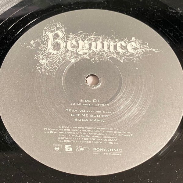 Image of Label Cover of 2xLP - VG+/VG - BEYONC�, B'Day (Columbia; 82876 88132 1, US 2006, 2 Inners), Some light marks and one longer surface mark across side one,  - 3716245C