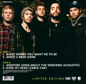 Image of Back Cover of 10" EP - EX/EX - A DAY TO REMEMBER, Attack Of The Killer B-Sides (Craft Recordings; 00888072670211, Europe 2025 Reissue, Inner, Orange Vinyl, Ltd to 2000, 15th Anniversary Edition), Opened Instore, Still In Stickered Shrinkwrap,  - 3745262S