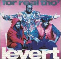 Image of Front Cover of LP - G+/VG - LEVERT, For Real Tho' (Atlantic; 7567-82462-1, Germany 1993), Sleeve has liquid staining and sticker damage,  - 3716252C