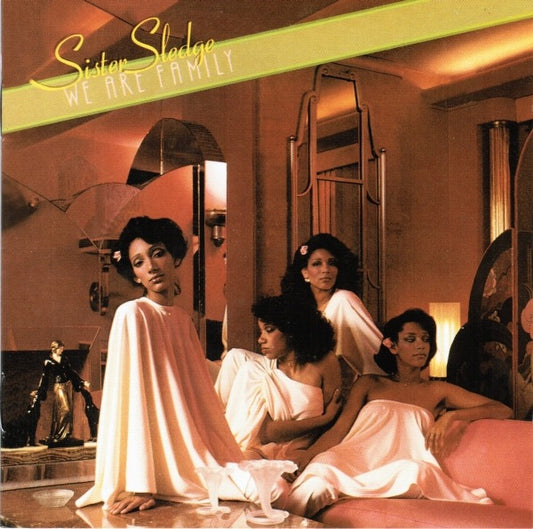 Image of Front Cover of CD - VG+/VG+ - SISTER SLEDGE, We Are Family (Rhino Records; 8122-71587-2, Europe 1995 Reissue, Jewel Case), ,  - 3716187C
