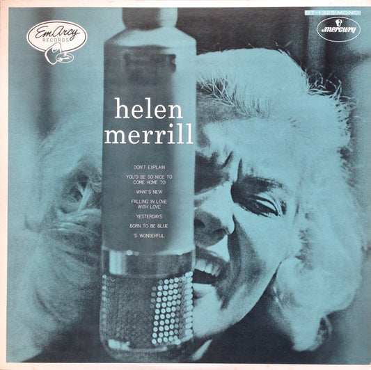 Image of Front Cover of LP - VG/VG - HELEN MERRILL, Helen Merrill (Mercury; BT-1325, Japan 1974 Reissue, Mono), Damage along spine; mottling and discolouration elsewhere on sleeve. No obi or insert,  - 3716258C