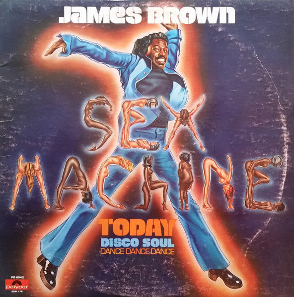 Image of Front Cover of LP - VG/EX - JAMES BROWN, Sex Machine Today (Polydor Red Label; PD 6042, US 1975), Opened in-store.Sleeve has corner cut, and a minor crease.,  - 4126151E