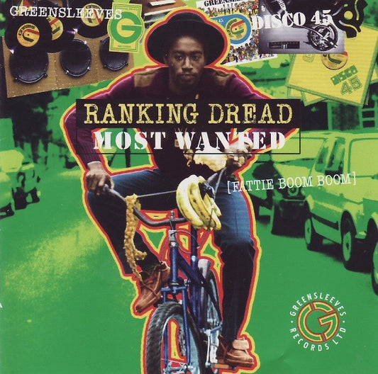 Image of Front Cover of CD - VG+/VG+ - RANKING DREAD, Most Wanted (Greensleeves Records; GRELCD609, UK 2007, Jewel Case), ,  - 3716294C