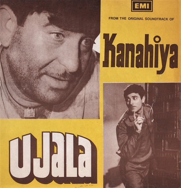 Image of Front Cover of LP - VG/G+ - HANKAR JAI KISHAN, Kanahiya / Ujala (Odeon; LKDA 276, Pakistan 1978), Lots of marks on either side of disc. Small amount of writing on sleeve.,  - 3746327S