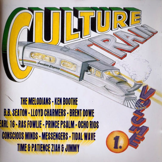 Image of Front Cover of CD - VG/VG+ - VARIOUS, Culture Train - Volume 1. (Soul Beat; MRCD005, UK 1993, Jewel Case), ,  - 3716296C