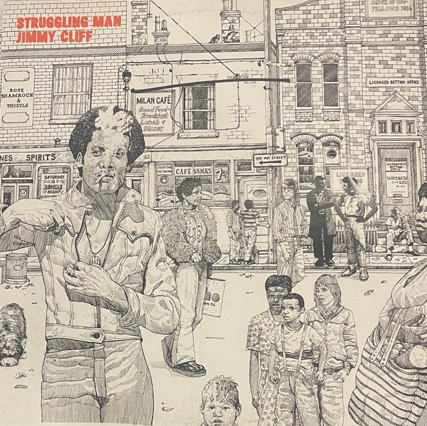 Image of Front Cover of LP - VG/VG - JIMMY CLIFF, Struggling Man (Oneness; ILPS 9235, Jamaica ), ,  - 3746295S