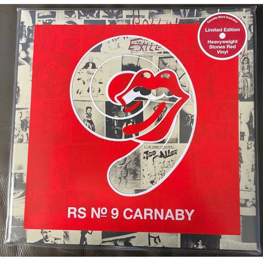 Image of Front Cover of 2xLP - VG+/VG+ - THE ROLLING STONES, Exile On Main St (Rolling Stones Records; COC 69100, Worldwide 2025 Reissue, Gatefold In Printed Plastic Outer Sleeve, 2 Inners, Red Vinyl, Ltd to 2000 sold at Stones' Carnaby Street store ), ,  - 3746284S