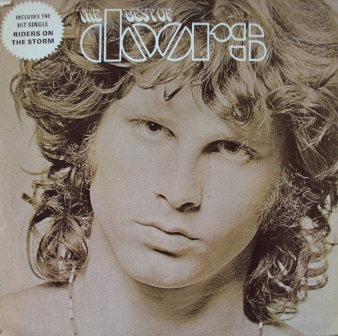 Image of Front Cover of LP - VG+/VG - THE DOORS, The Best Of The Doors (Elektra Butterfly, w Logo on Rim; K 42143, UK 1976, A1 Stamped, B2 Etched Matrix), ,  - 3726294E