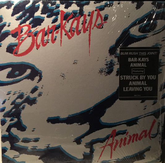 Image of Front Cover of LP - VG+/VG+ - BAR-KAYS, Animal (Mercury; 836 774-1, US 1989), Hype stickered shrink,  - 3716311C