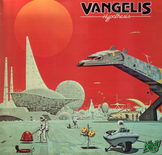 Image of Front Cover of LP - VG+/VG+ - VANGELIS, Hypothesis (Affinity; AFF 11, UK 1978), ,  - 3726339E