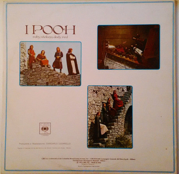 Image of Back Cover of LP - G+/VG - I POOH, Parsifal (CBS; S69043, Italy 1973, Gatefold, Inner, No Booklet), Scratches on front Sleeve,  - 3726345E
