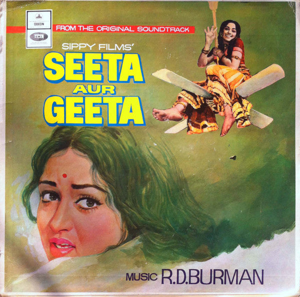 Image of Front Cover of LP - VG/VG - R.D.BURMAN, Seeta Aur Geeta (Odeon; MOCE 4165, India 1972, 1st Pressing), WOS. Light marks on either side. Small amount of writing on either side.,  - 3746337S