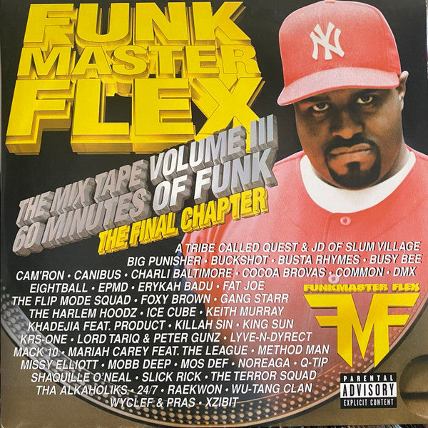 Image of Front Cover of 2xLP - VG/G+ - FUNK MASTER FLEX, The Mix Tape Volume III 60 Minutes Of Funk (The Final Chapter) (Loud Records; 07863-67647-1, US 1998, Mixed), Conservatively graded. Sleeve has wear and some splits at edges / corners,  - 3716315C