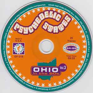 Image of Label Cover of CD - VG+/VG+ - VARIOUS, Psychedelic States: Ohio In The 60s Vol. 3 (Gear Fab Records; GF-218, US 2005, Jewel Case, Booklet), ,  - 3716351C
