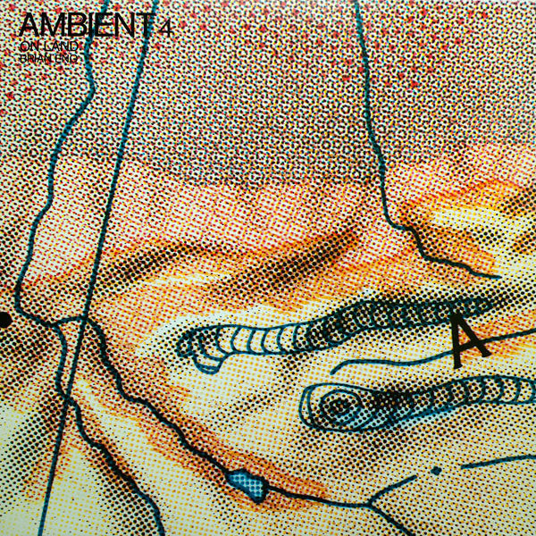 Image of Front Cover of LP - VG+/VG - BRIAN ENO, Ambient 4 (On Land) (Editions EG; EGED 120, Canada 1982), Strong VG, Just a couple of wispy hairlines, Glossy disc, Clean sleeve,  - 3716206C