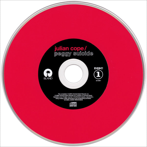 Image of Label Cover of 2xCD - VG+/VG+ - JULIAN COPE, Peggy Suicide (Island Records; 5313656, Europe 2009, Slipcase, Special Edition), ,  - 3736066E