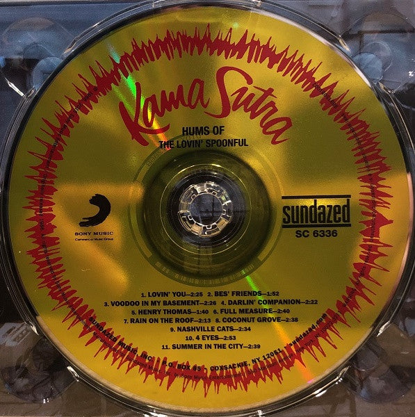 Image of Back Cover of CD - VG+/VG+ - ,  (Sundazed Music; SC 6336, US 2015, Digipak), ,  - 3736068E