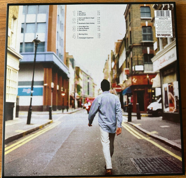 Image of Back Cover of LP - VG/VG+ - OASIS, (What's The Story) Morning Glory? (Big Brother; RKIDLP73, UK 2022 Reissue, Triple Gatefold), 3cm seam split,  - 3726262E