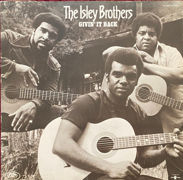 Image of Front Cover of LP - VG/VG - THE ISLEY BROTHERS, Givin' It Back (T-Neck; TNS 3008, US 1971, Gatefold, Sonic Press, TJ on Matrix), Light edge wear. A few light marks on disc but plays strong.,  - 3746407S