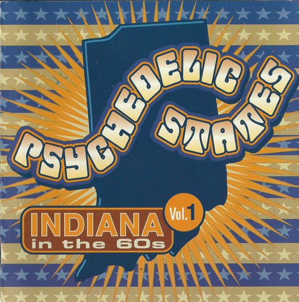 Image of Front Cover of CD - VG+/VG+ - VARIOUS, Psychedelic States: Indiana In The 60s Vol. 1 (Gear Fab Records; GF-220, US 2006, Jewel Case, Booklet), ,  - 3716353C