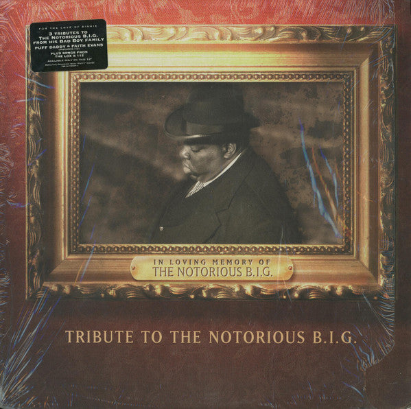 Image of Front Cover of 12" - G+/VG - PUFF DADDY & FAITH EVANS / 112 / THE LOX, Tribute To The Notorious B.I.G. (Bad Boy Entertainment; 78612-79097-1, US 1997), Hairlines. Ringwear on sleeve. Small tear on back.,  - 3726392E
