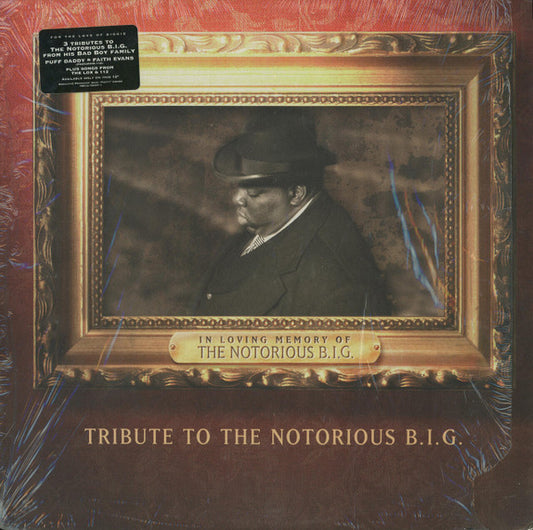 Image of Front Cover of 12" - G+/VG - PUFF DADDY & FAITH EVANS / 112 / THE LOX, Tribute To The Notorious B.I.G. (Bad Boy Entertainment; 78612-79097-1, US 1997), Hairlines. Ringwear on sleeve. Small tear on back.,  - 3726392E