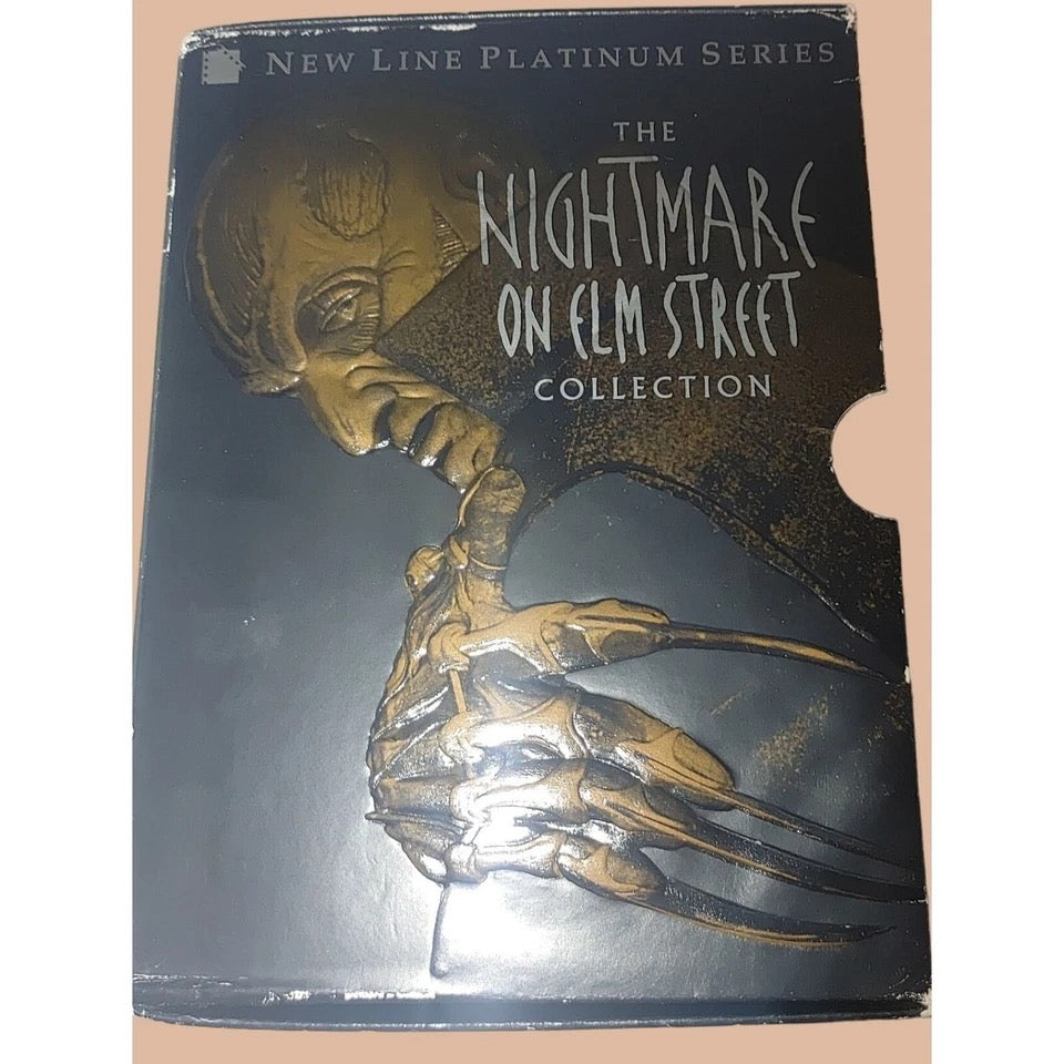 Image of Front Cover of 8xDVD - VG/VG+ - ROBERT ENGLUND, Nightmare on Elm Street Collection (New Line Home Video; , US , Box Set, Region 1 US), ,  - 3736077E