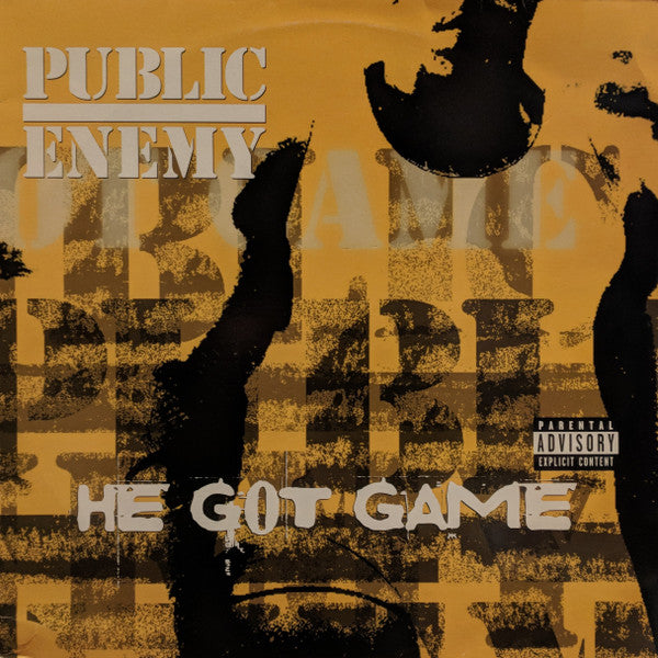 Image of Front Cover of 12" - VG/VG+ - PUBLIC ENEMY, He Got Game / Resurrection (Def Jam Recordings Music Group; 568 985-1, UK 1998), Ringwear on sleeve.,  - 3726398E