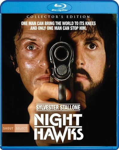 Image of Front Cover of Blu-Ray - EX/EX - SYLVESTER STALLONE, Night Hawks (Shout Select; 6, UK ), ,  - 3736079E